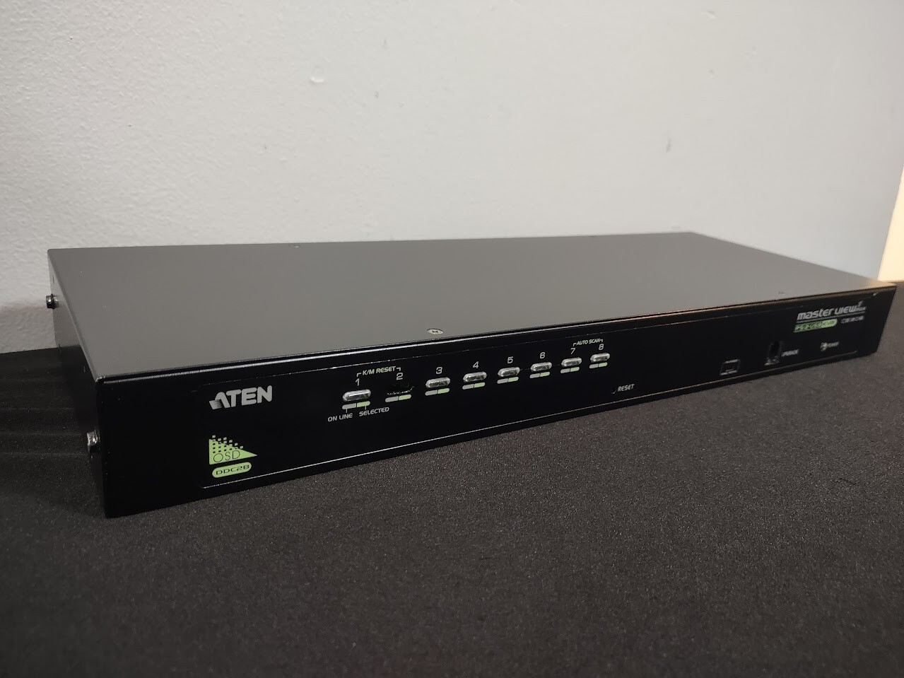 Aten OSD DDC2B CS1308-PH2 Master View Max 8-Port PS2 USB VGA KVM Switch, *READ 5
