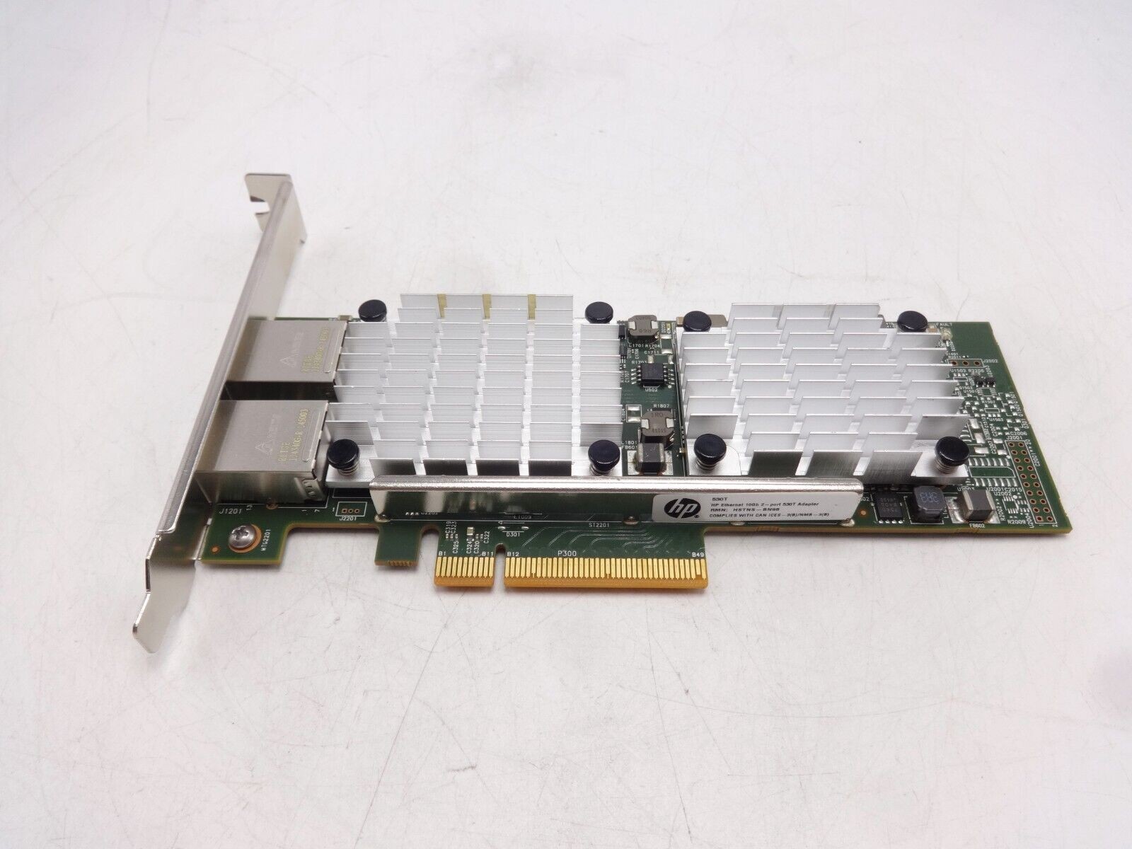 HPE 530T 10Gb Dual Port Adapter ProLiant ML110 ML350 Gen8 Gen9 Gen10 Full Height