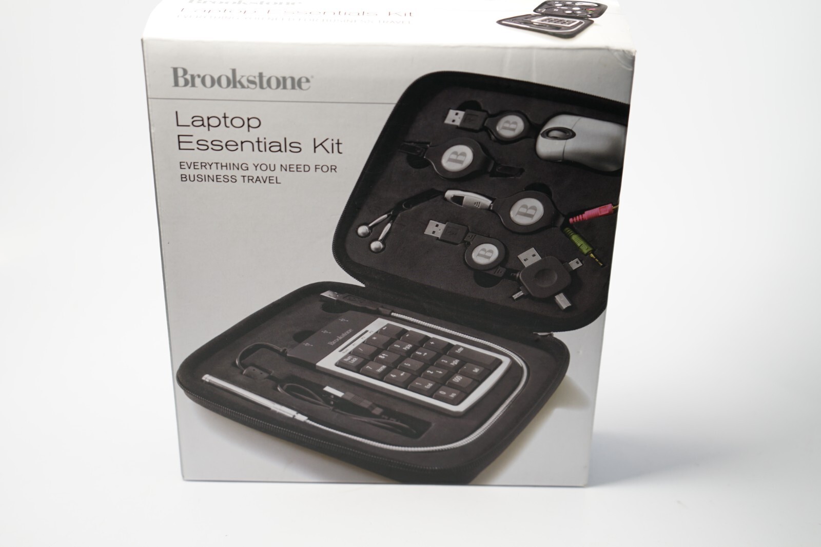 Brookstone Laptop Essentials Kit Everything You Need For Business Travel NEW