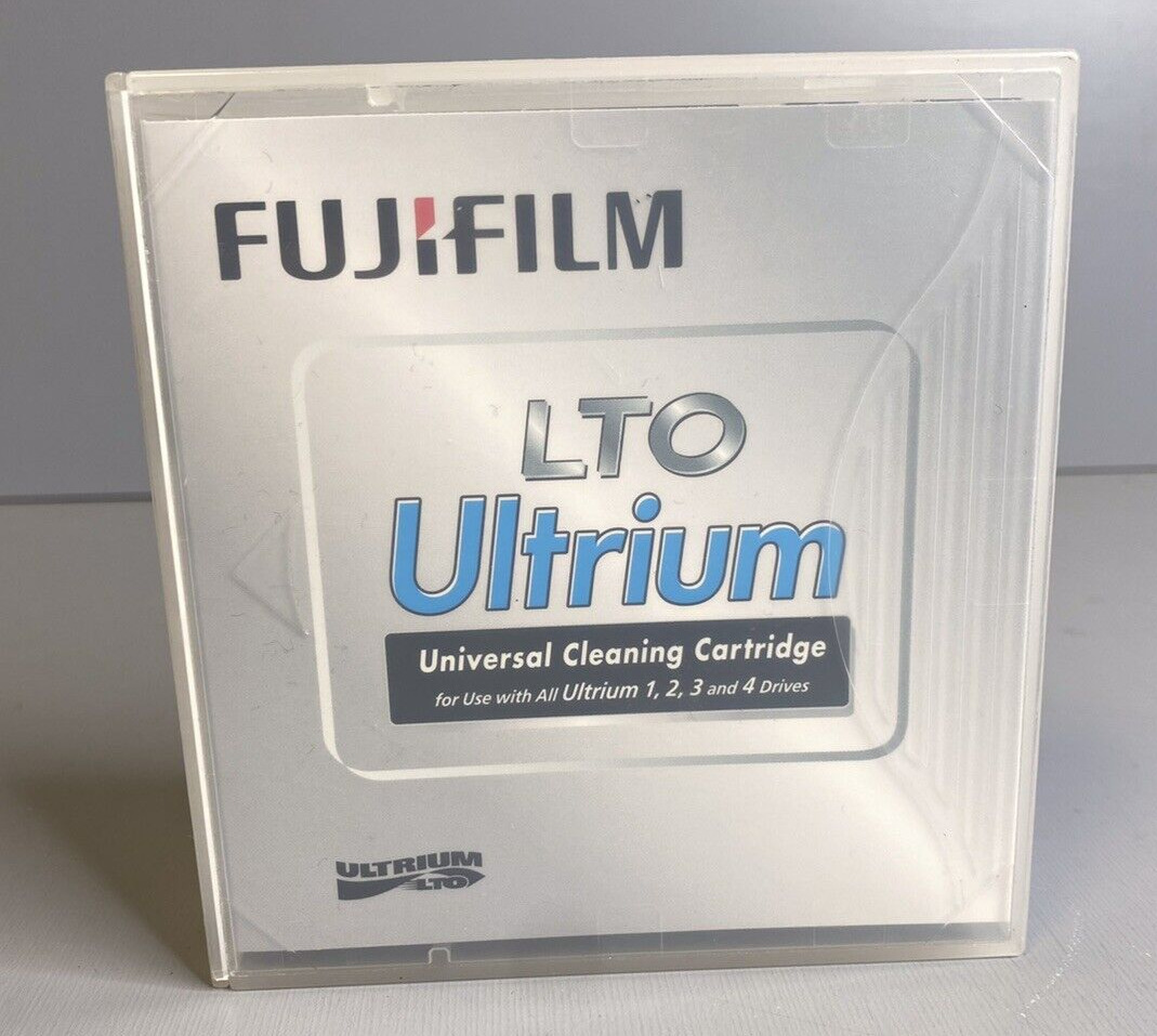 FujiFilm LTO Ultrium Universal Cleaning Cartridge use with 1 2 3 4 5 drives