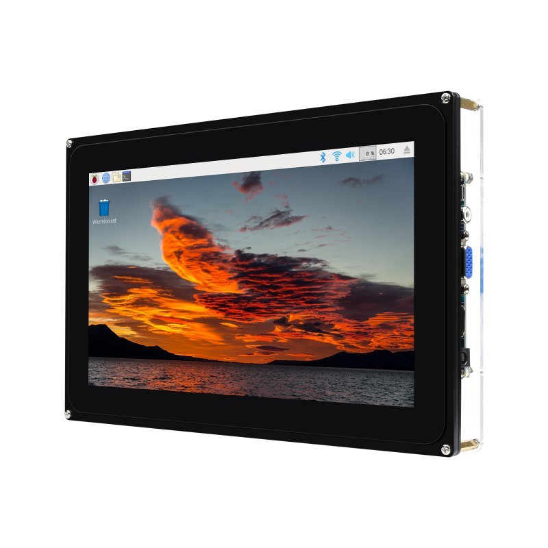 10.1inch Capacitive Touch Screen LCD (F) 1024×600 HDMI Various Systems Support