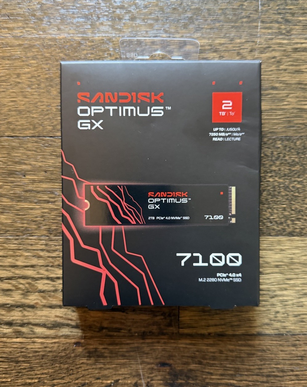 SANDISK OPTIMUS GX 7100 2TB PCle 4.0 X 4 M.2 NVMe SSD - BRAND NEW