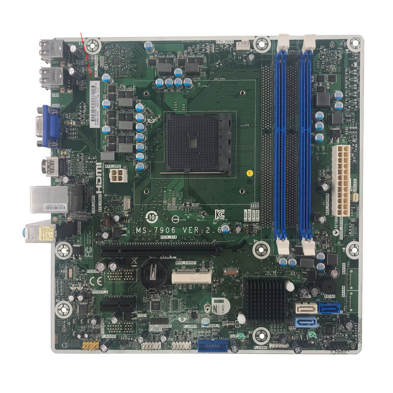 FOR HP MS-7906 VER: 2.6 A88 Motherboard 808920-002 MS-7906 VER: 2.6 FM2+