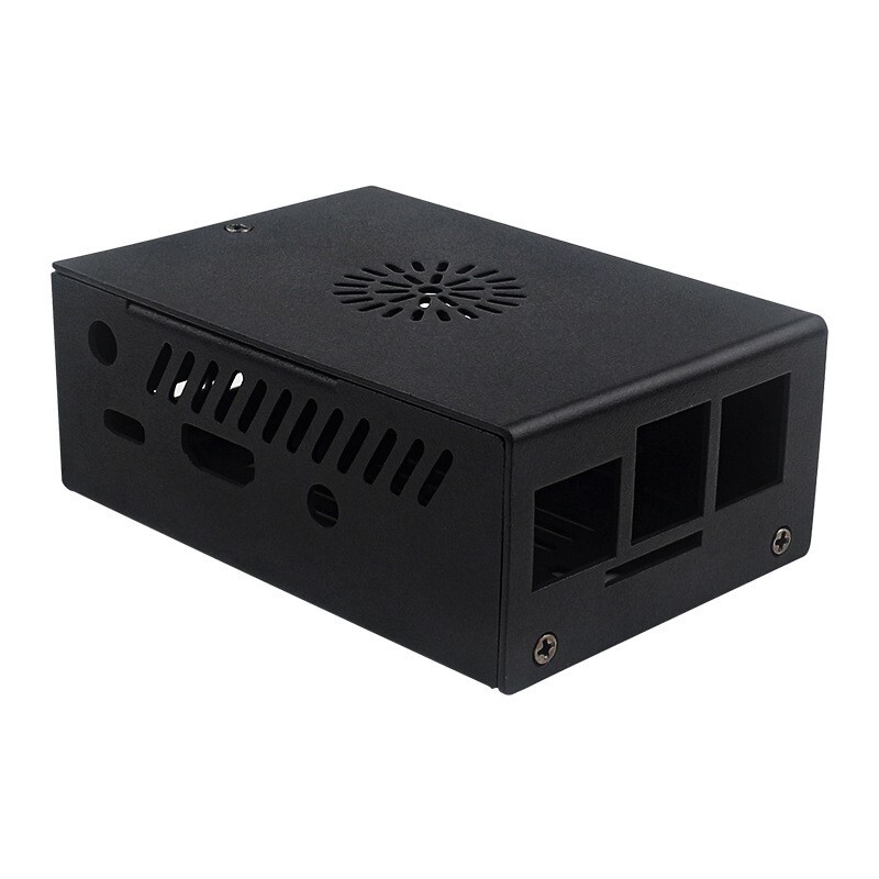 New Orange Pi 3B Metal Case Aluminum Alloy Box With Cooling Fan Cooling Case US