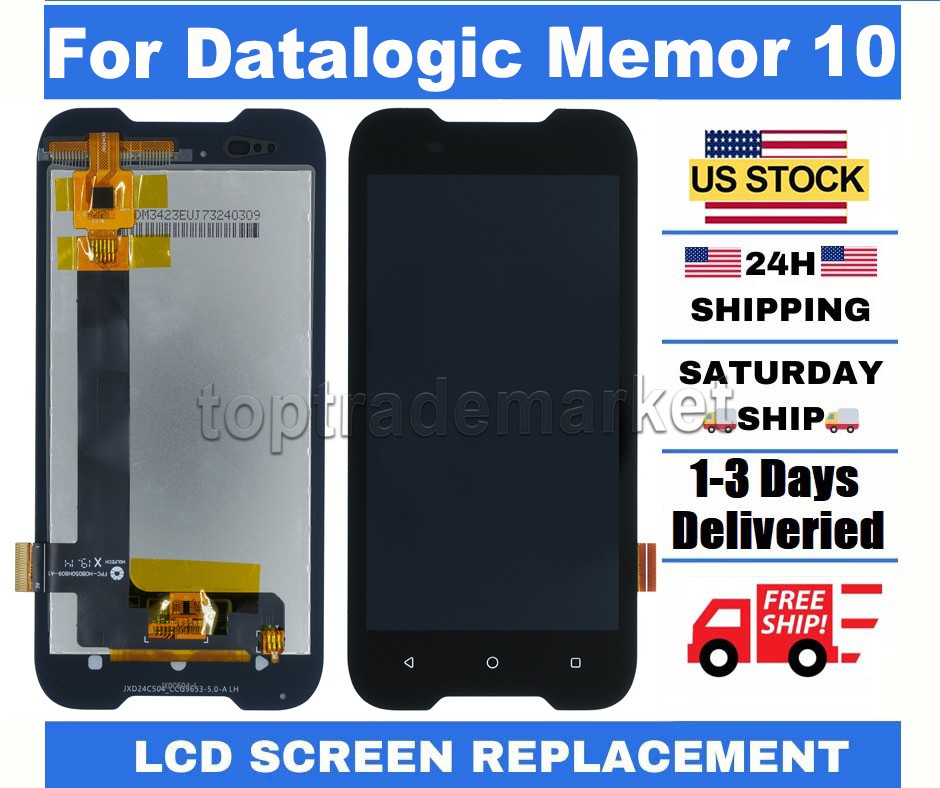 US New LCD Module Touch Screen Digitizer For Datalogic Memor 10 Mobile Computer