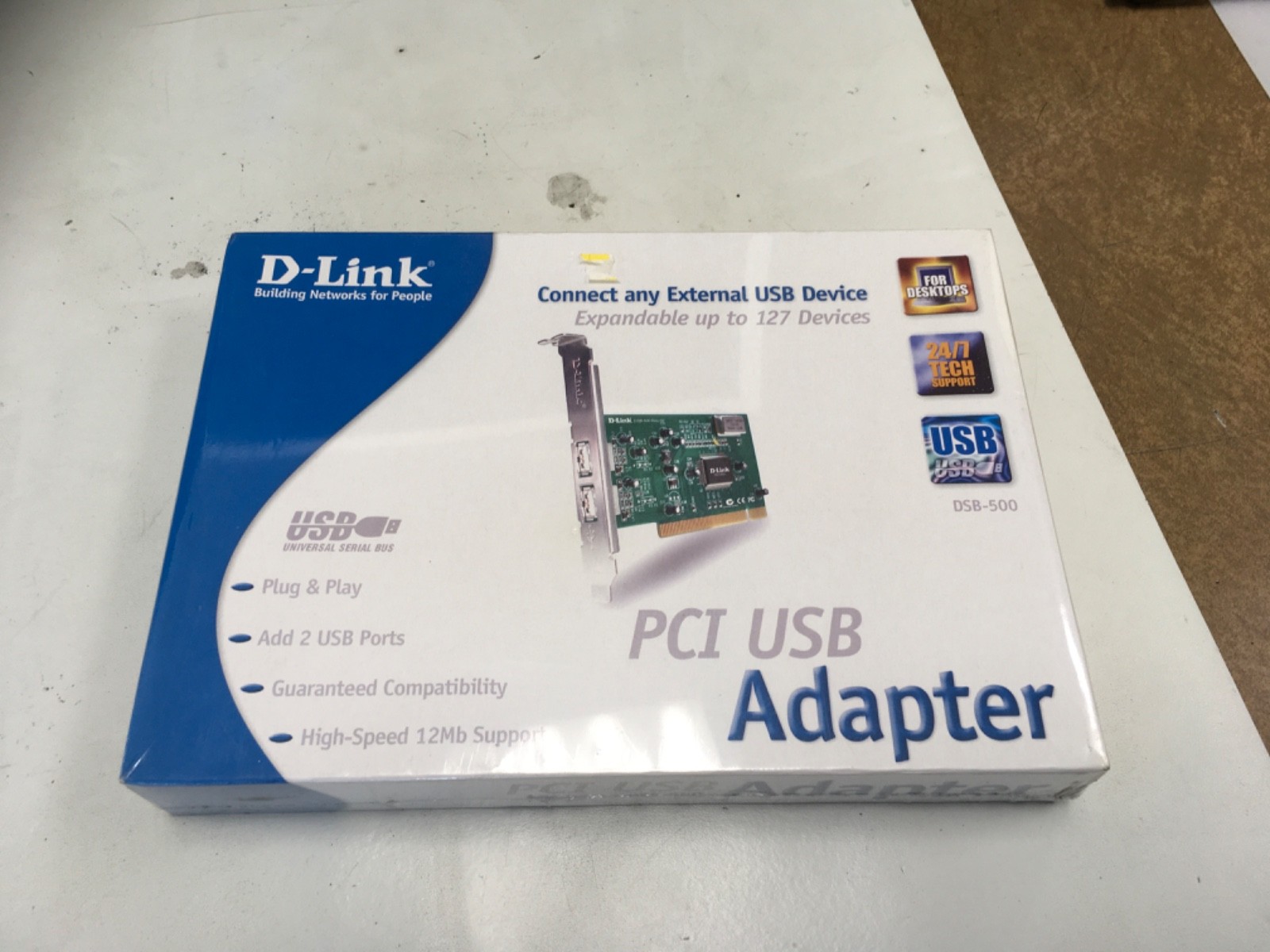 D-link pci usb dsb-500 adapter