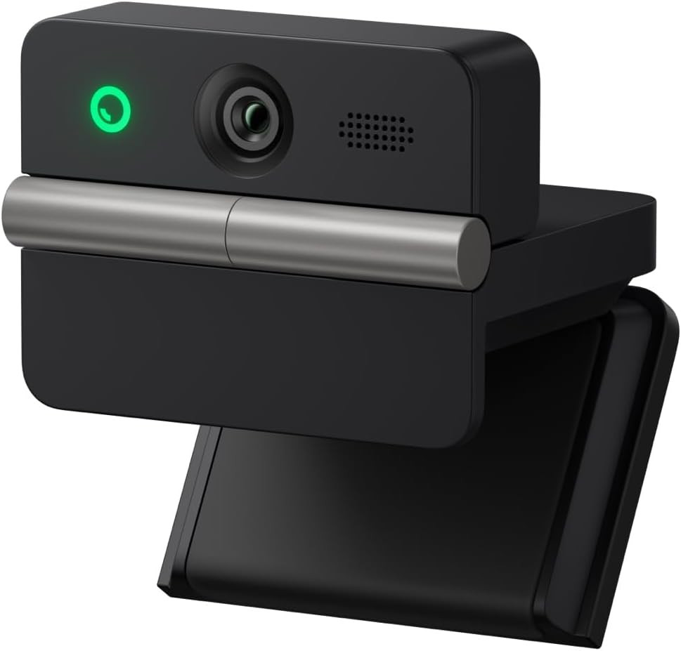 Meet Flip Foldable 4K Webcam for Laptop with 1/2" Sensor, AI Framing