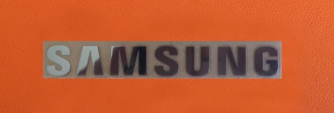 1 pcs Sticker Logo for SAMSUNG Washing machine Microwave Oven Dishwasher 60x 8mm
