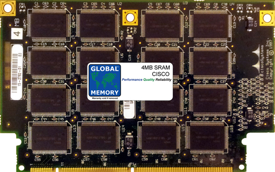 4MB SRAM MEMORY FOR CISCO RSP7000 / RSP7010 'S VIP2 50 ( MEM-VIP250-4M-S )