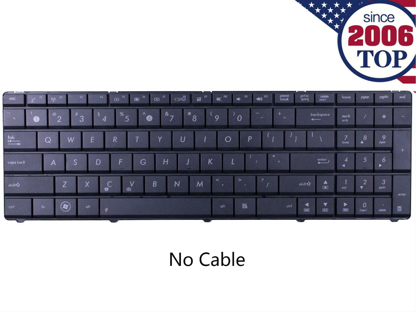New Keyboard For Asus A54H R704A R704V X55A X55C X55U X55VD X75A X75V Black US