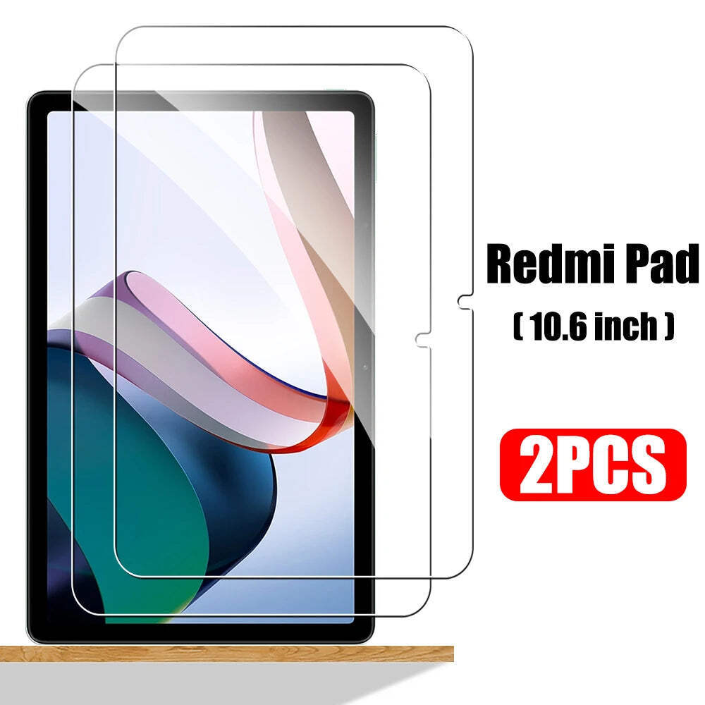 2pcs Tempered Glass For Xiaomi Redmi Pad Se Screen Protector For Redmi Pad Se Ac