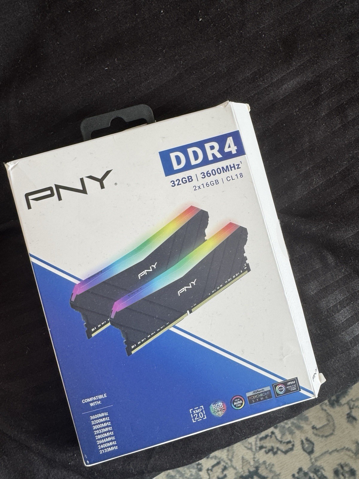 PNY 32gb (16gbx2) DDR4 3200MHz CL16 Desktop RAM