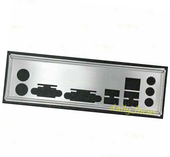 I/O IO Shield For Gigabyte GA-78LMT-S2P & GA-F2A58M-DS2 Backplate Motherboard
