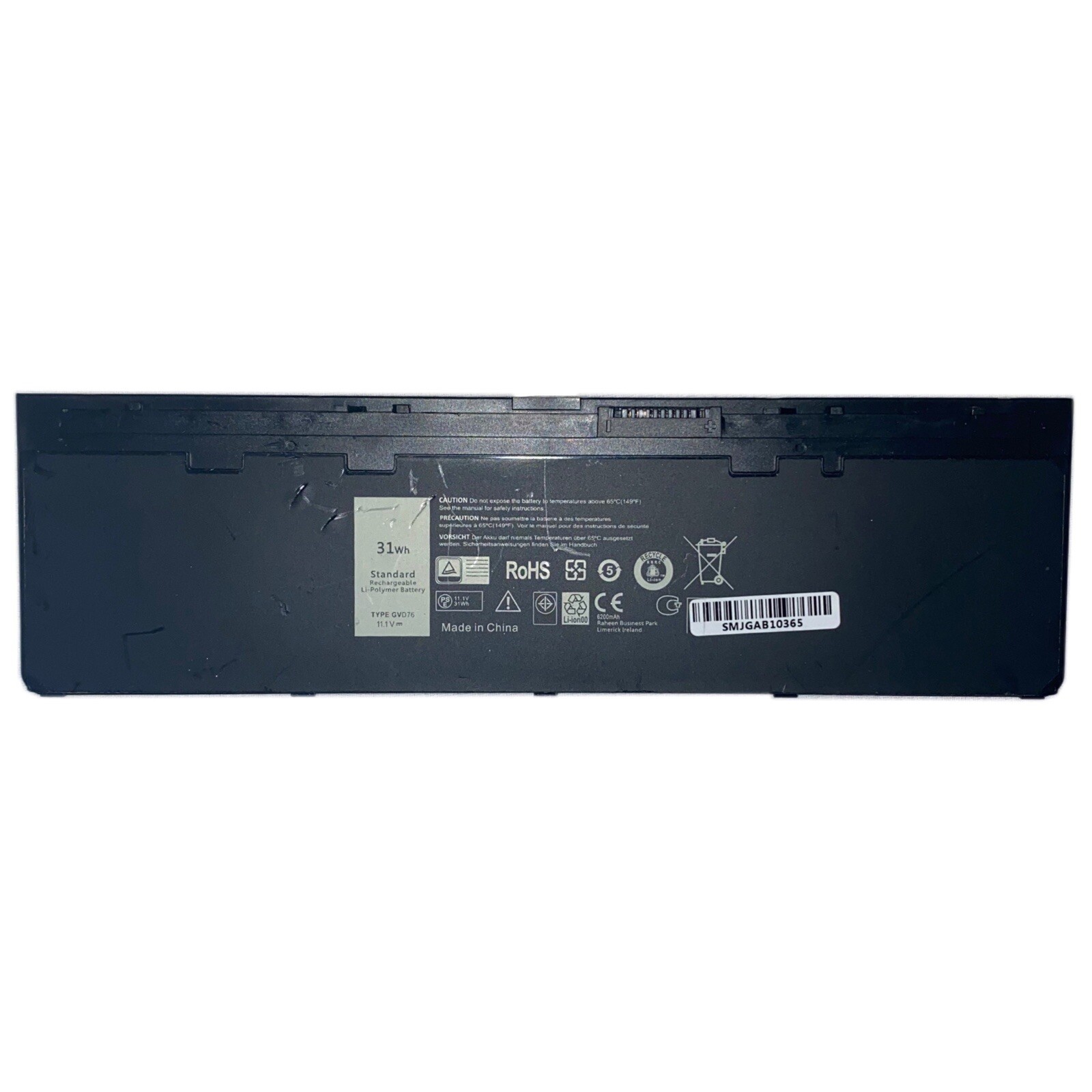 Laptop Battery Replacement for Dell Latitude E7240 E7250 7.4V 45Wh VFV59 GVD76
