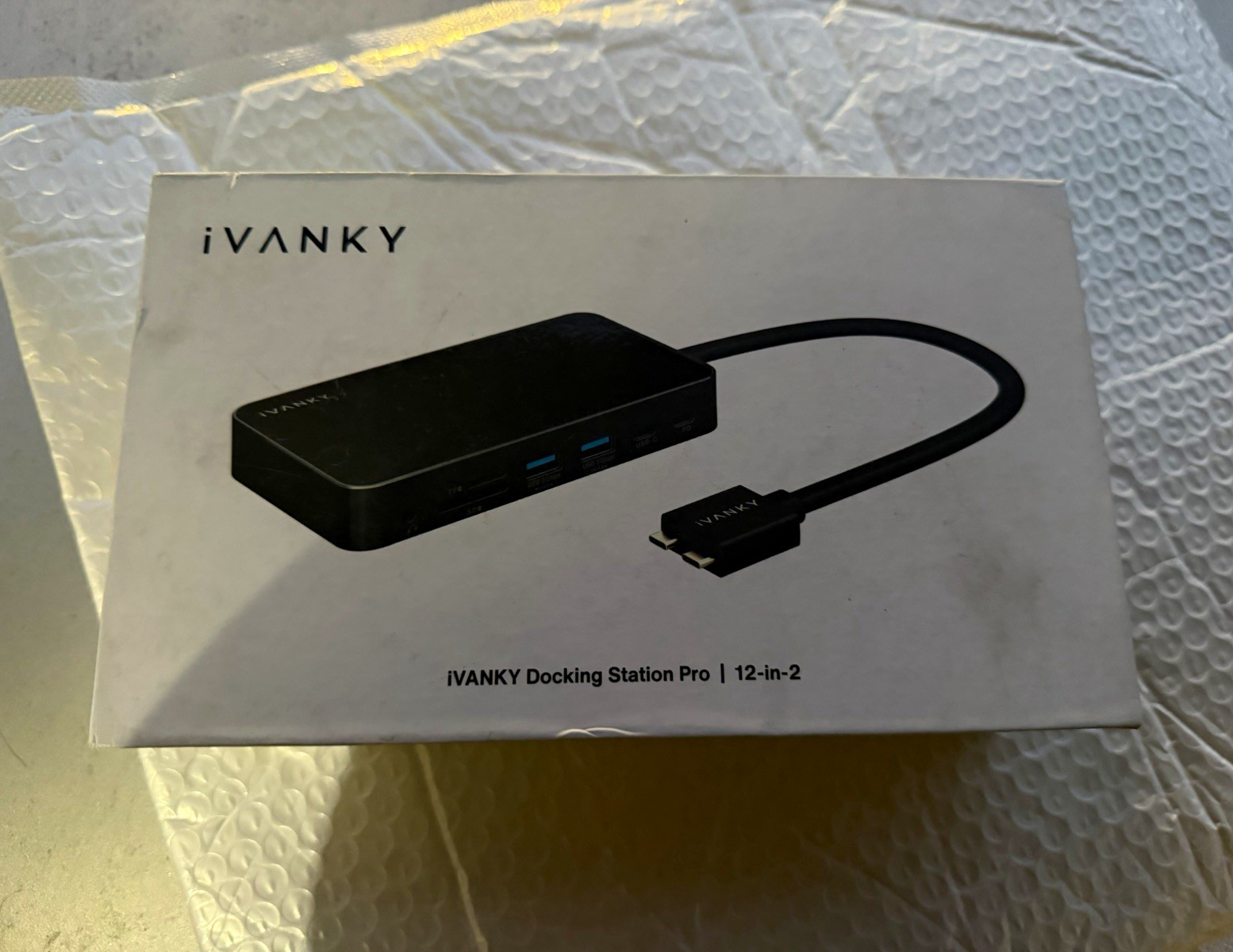 iVANKY Docking Station Pro 12-in-2 Laptop Docking Station, Universal, Black