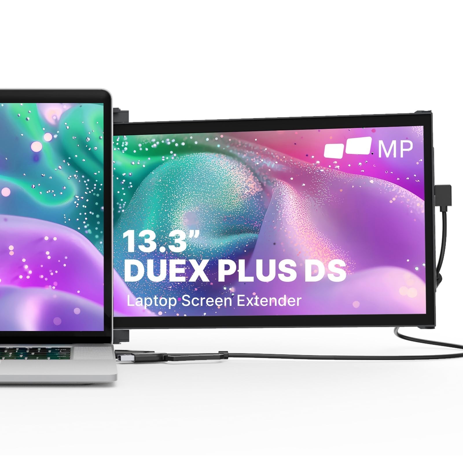 New Mobile Pixels Duex Lite Portable Monitor for Laptops(2024 Upgraded), 12.5" F