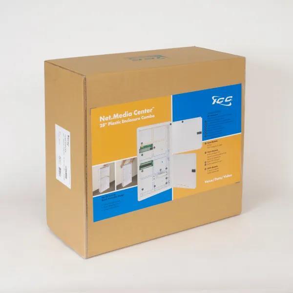 ICC ICRESDP28K Combo Net Media Center, Plastic, 28"