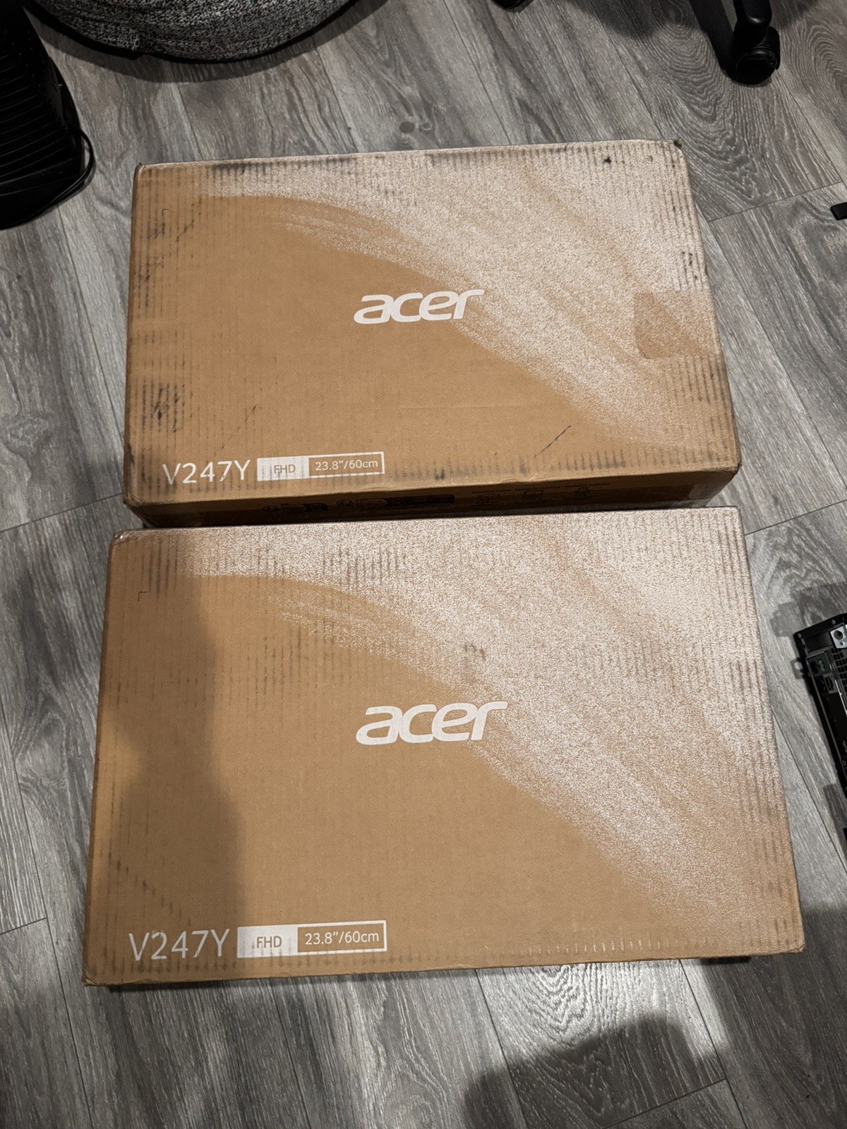 NEW Acer V247Y 23.8" Computer  Monitor - 1080p Full HD IPS - Unopened Box (Qty2)