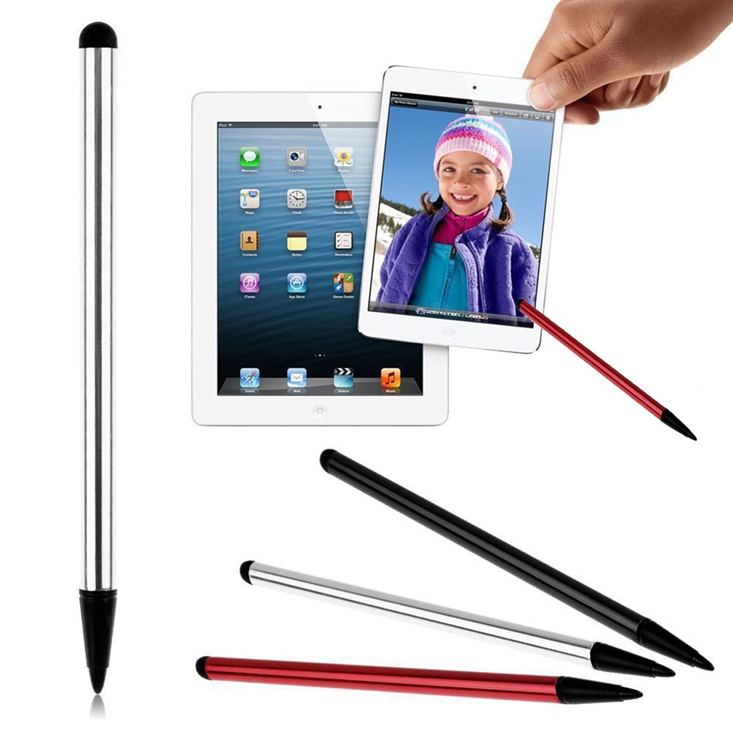 Capacitive and Resistive Stylus Pen(3pcs) Universal High Sensitive & Precisio...