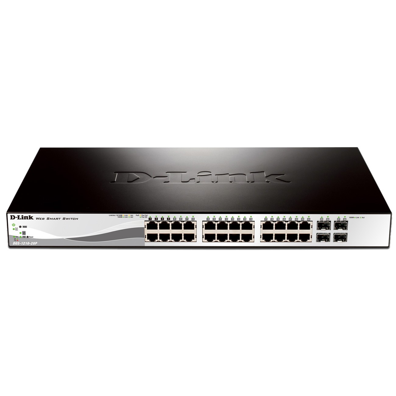 Dlink DGS121028 28-Port Gigabit Web Smart Ethernet Switch