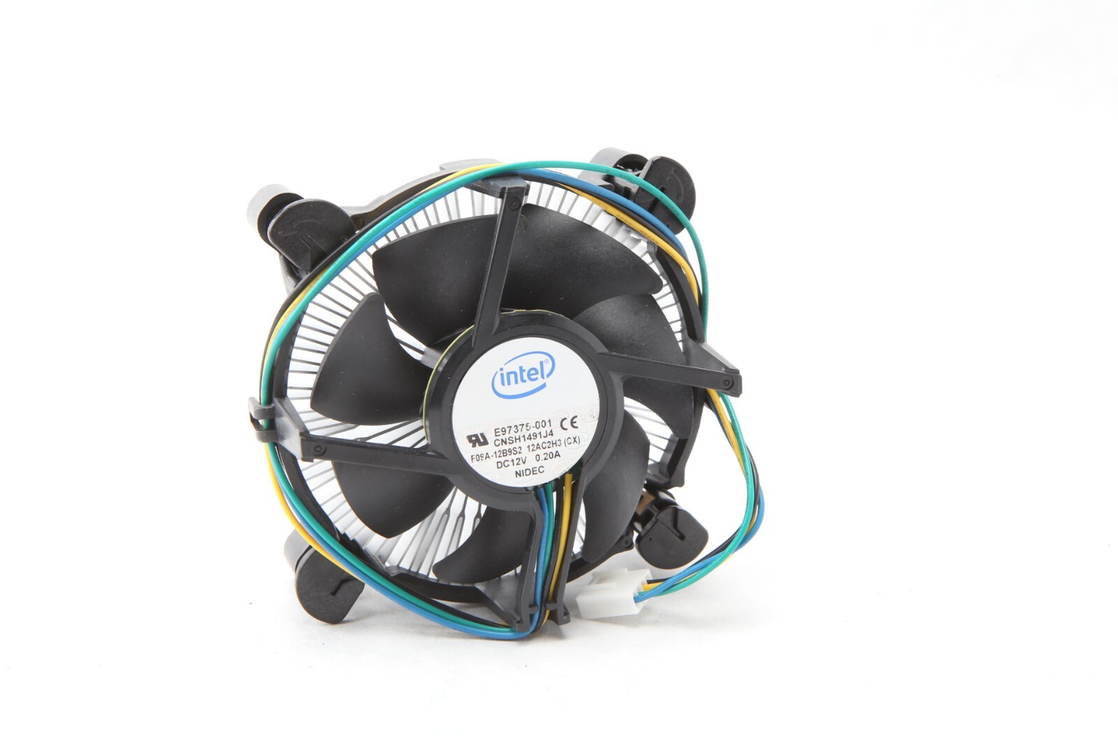 Lot 13x lntel E97375-001 Socket 775 Aluminum Heat Sink & 3.5" Fan w/4-Pin D33