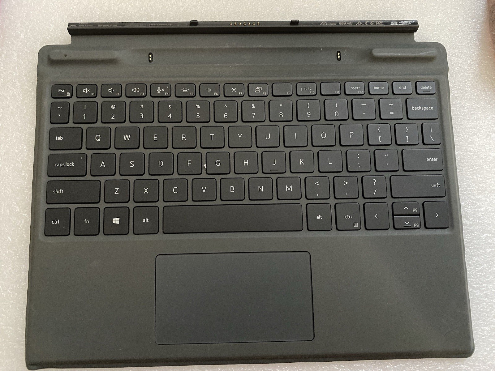 U84815 Detachable Travel Keyboard K19M K19M001 7MM01 for Dell Latitude 7 G2U