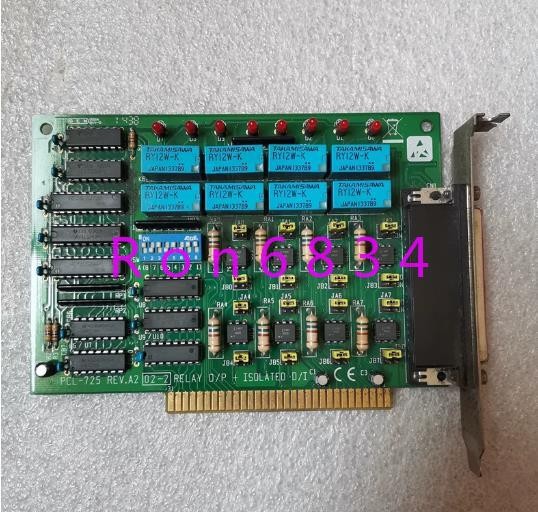 1pc used  Advantech PCL-725 REV A2 Input Card