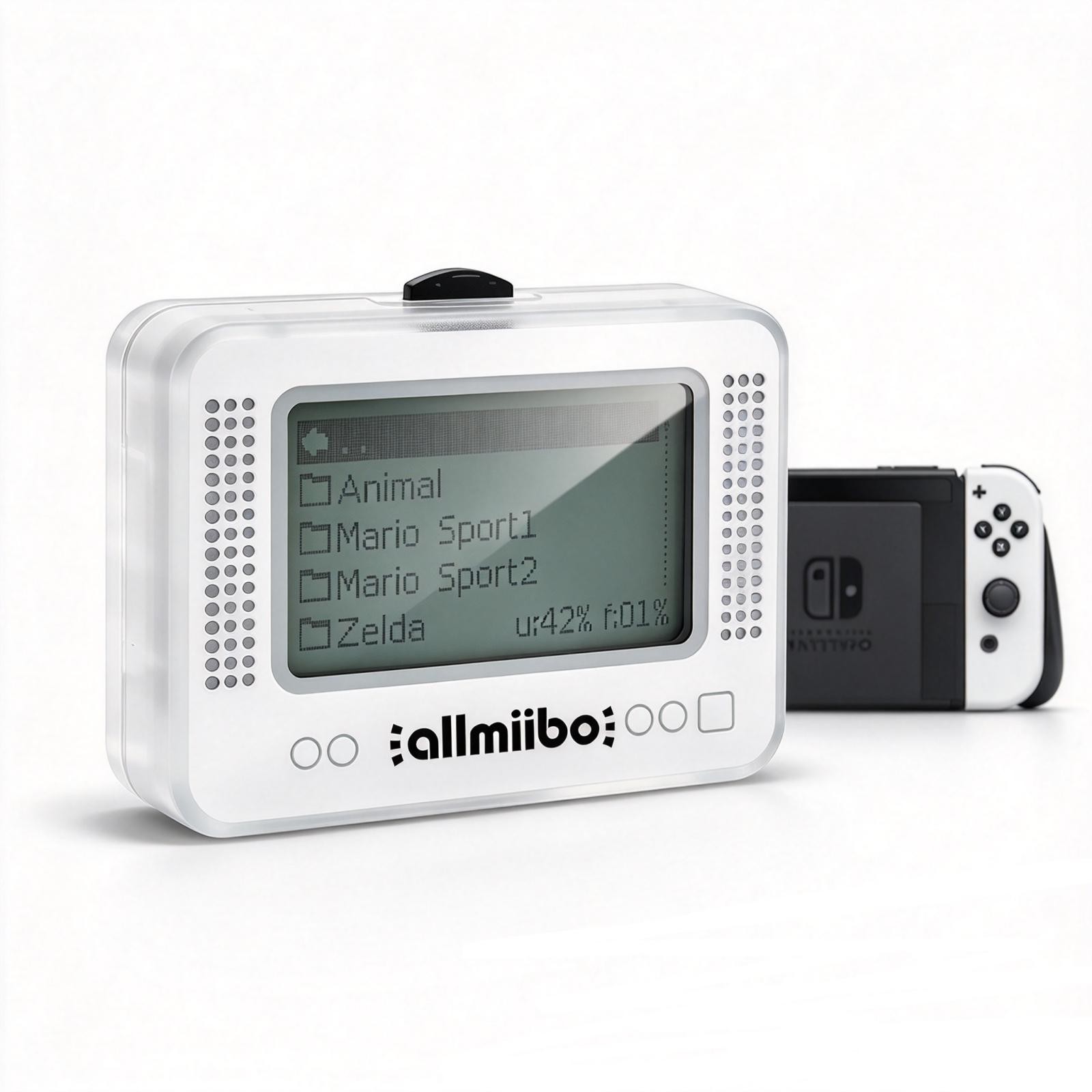 Amiibo NFC Tag Emulator Bluetooth-Compatible Emulator for Nintendo Switch 1 & 2