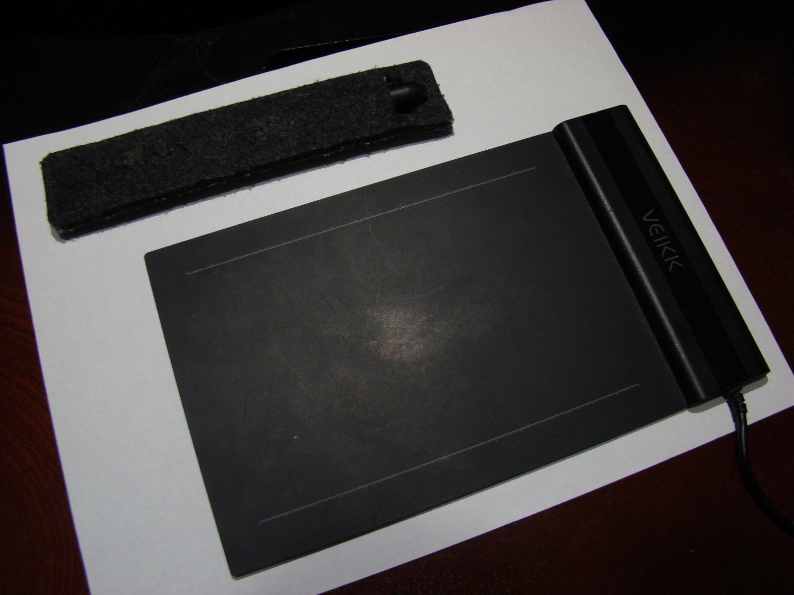 Veikk S640 Graphics Tablet - pen and case included, no nibs