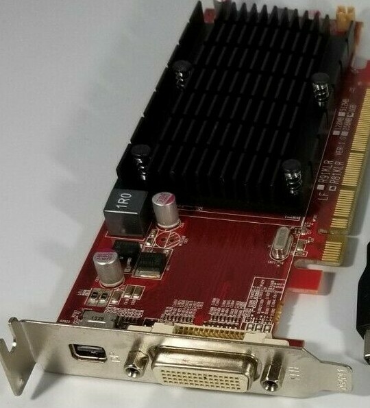 Optiplex 1GB mini DisplayPort DMS-59 Windows 10 Silent Low Profile Video Card