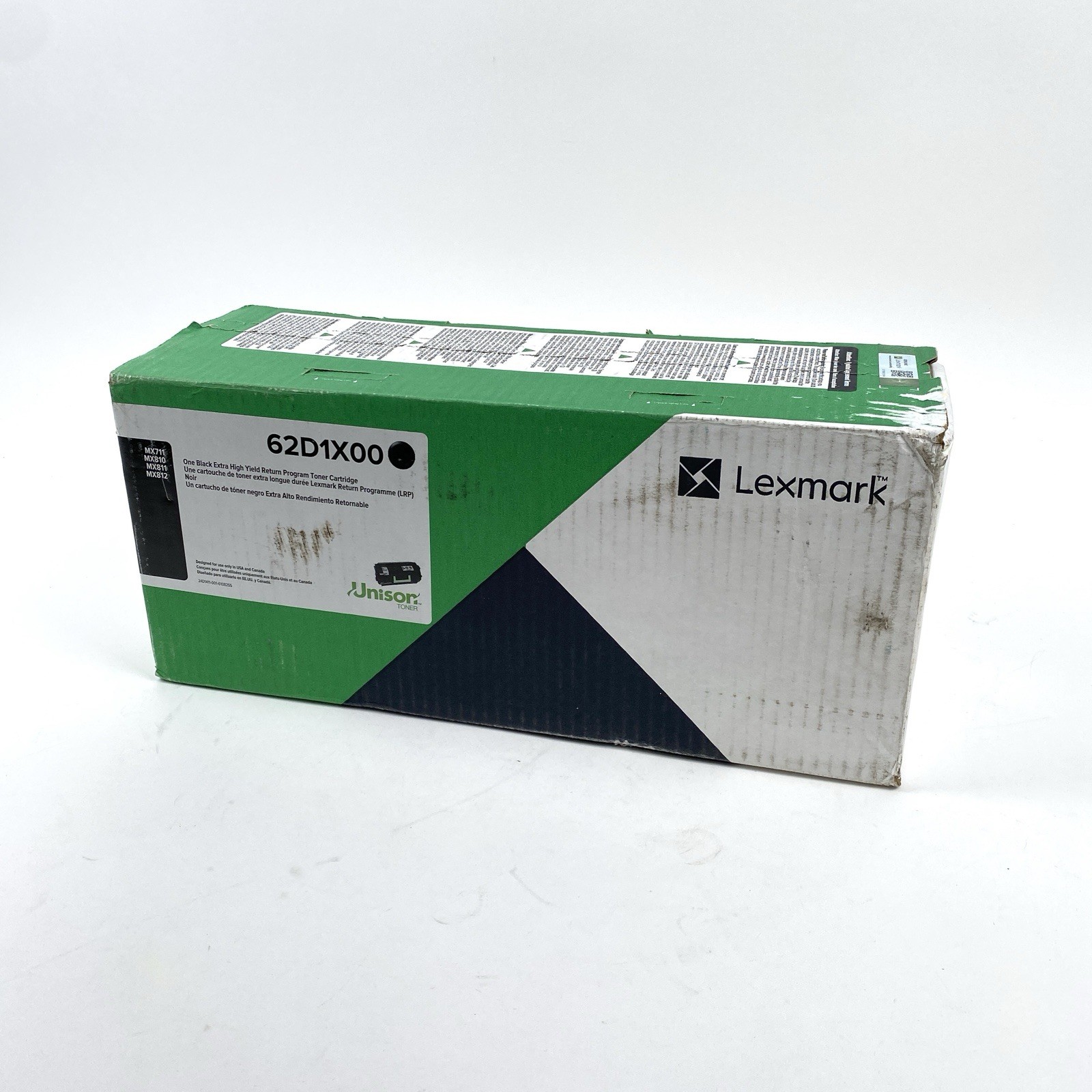 Genuine Lexmark 62D1X00 Black Extra High Yield Toner Cartridge - New/Sealed