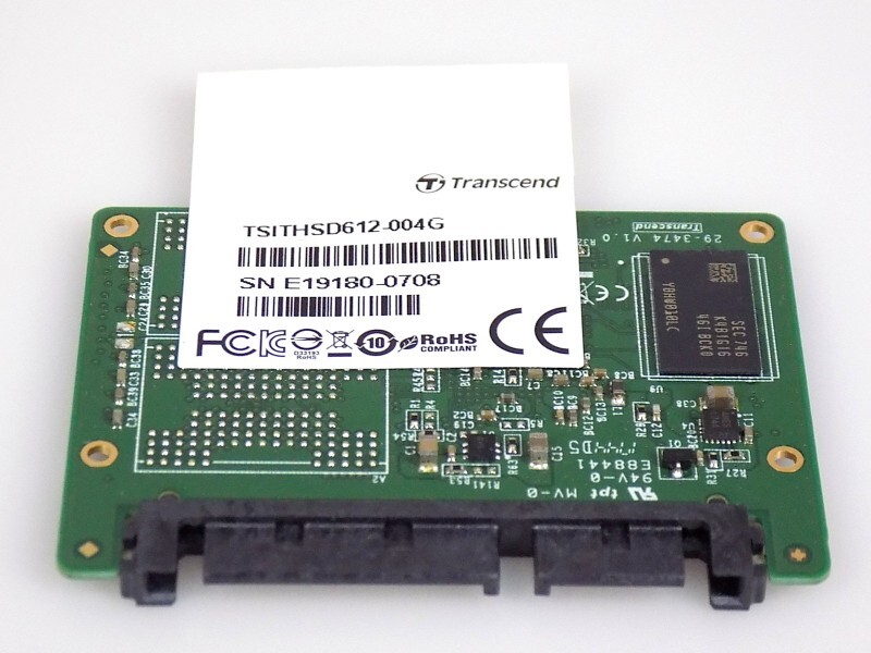 4GB Transcend TSITHSD612-004 Half-Slim SATA SSD SATA 3Gbps Industrial Version