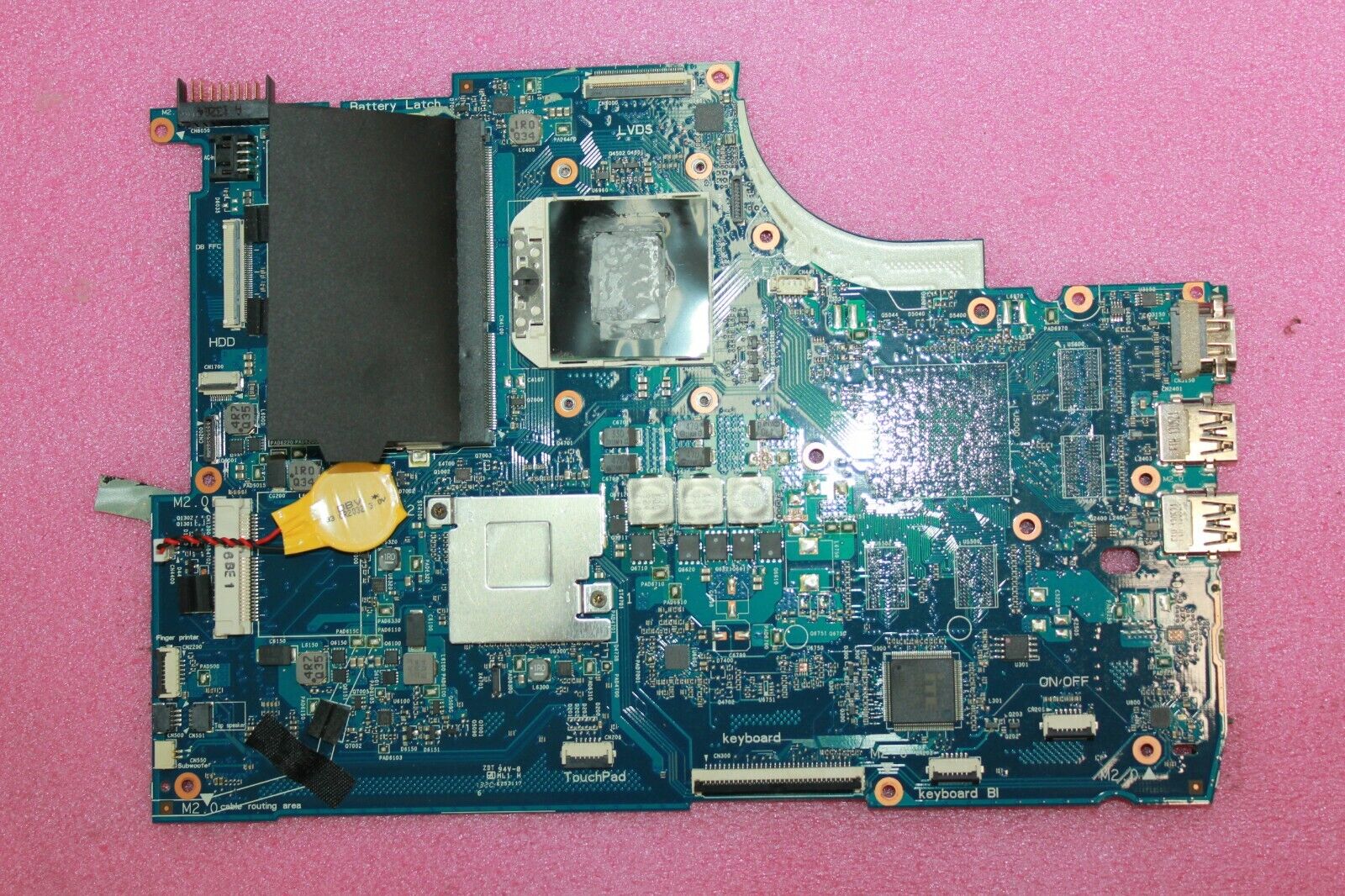 Genuine HP Envy 15-J023CL Motherboard with AMD A10-5700M CPU 720577-501