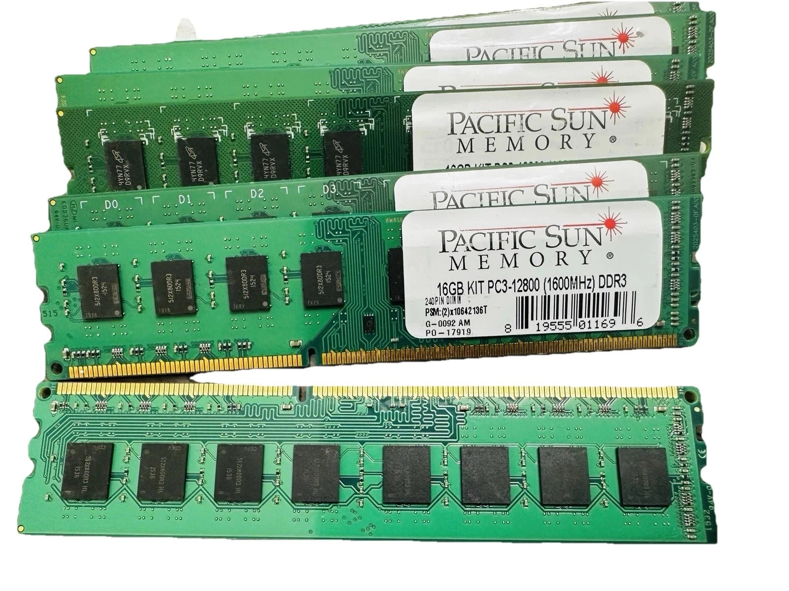 Pacific Sun 16GB PC3-12800 DDR3 1600MHz RAM