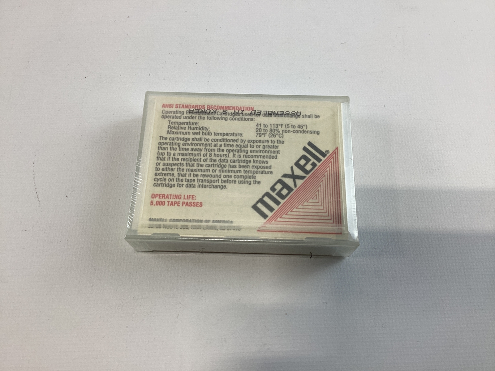 Maxwell DC 2120 XL 1/4" Mini Data Cartridge NEW