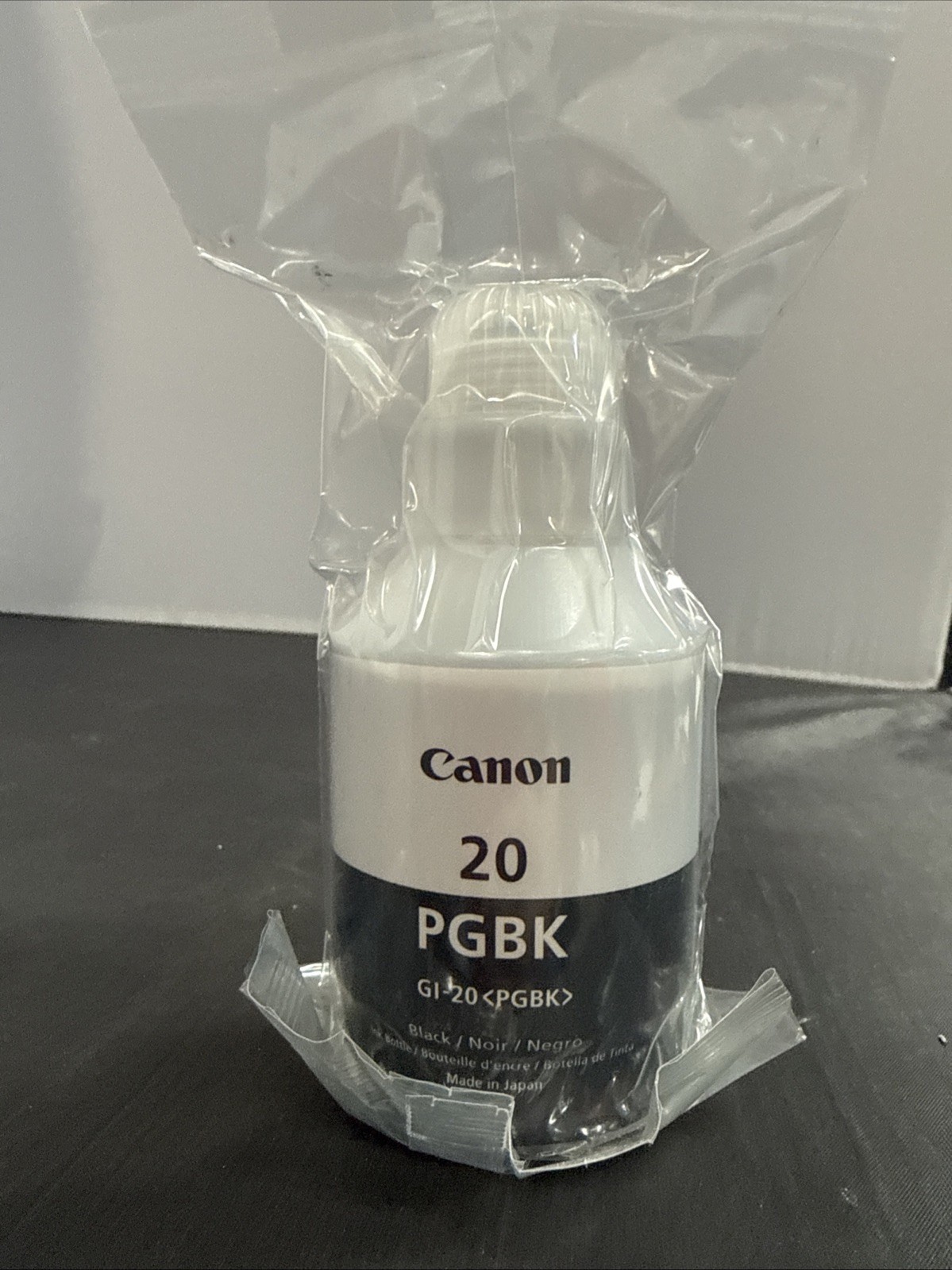 Canon 20 PGBK GI-20 Pigment Black Ink Bottles