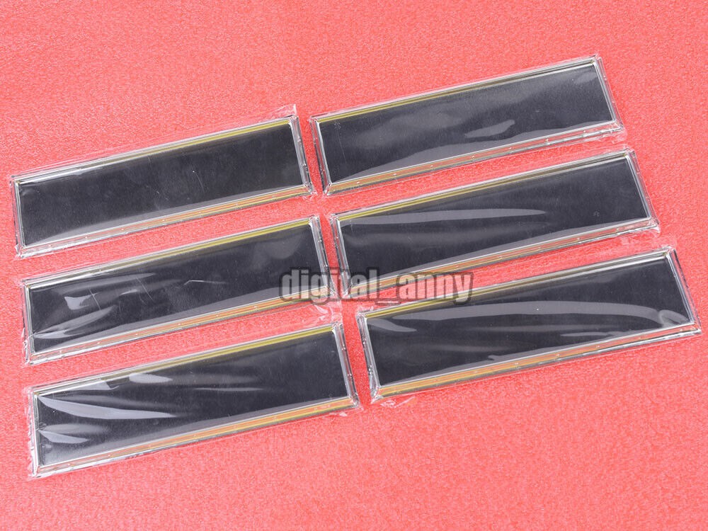6 Pack I/O Shield No Any Opening Blank Backplate For All Motherboard DIY