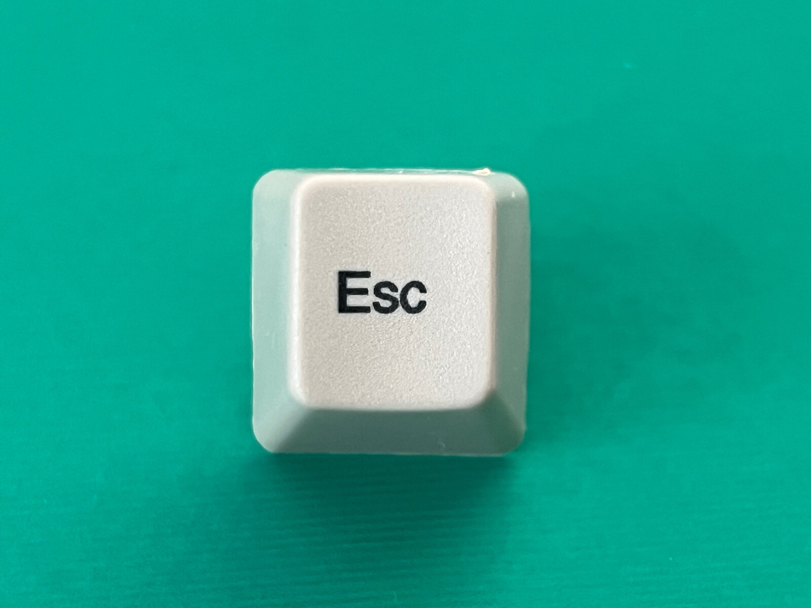 ESC Key Cap (Pebble) for IBM Model M Replacement Unicomp Keycap BRAND NEW w/Stem