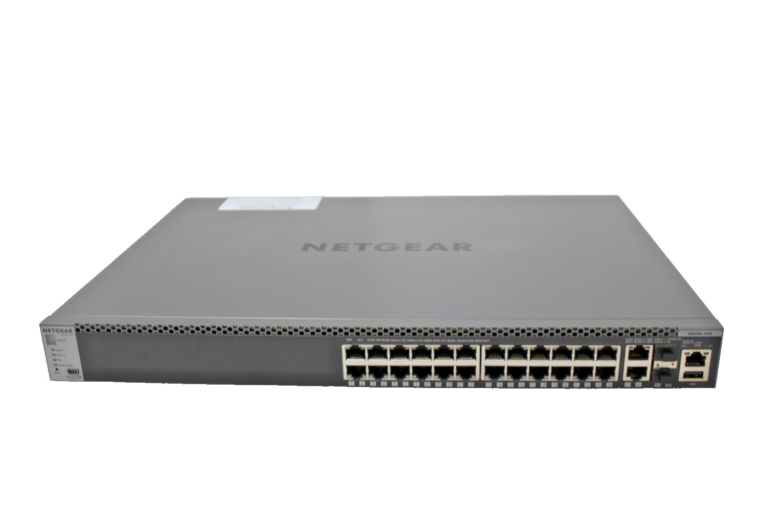 NETGEAR ProSafe M4300-28G Managed Switch with 24x1G, 2x10GBASE-T and 2xSFP+