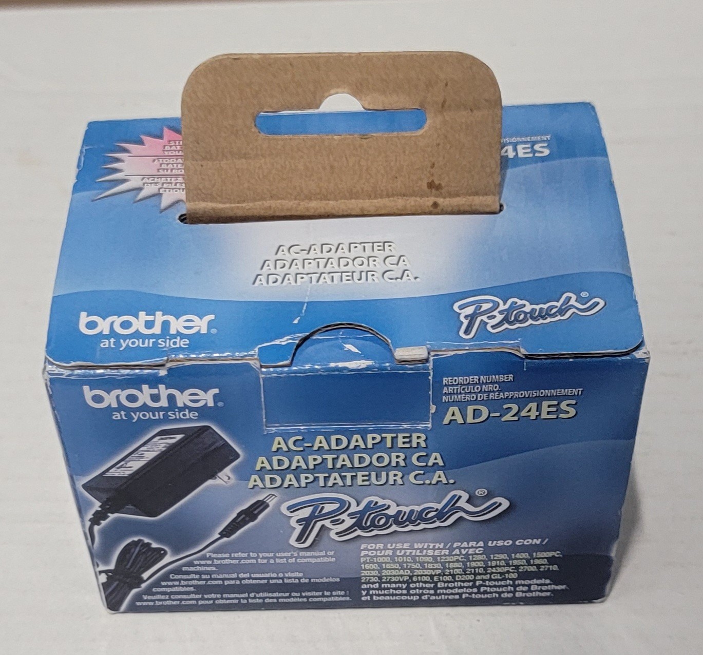 Original Brother AD-24ESA-01 AC Power Adapter for P-Touch Label Makers
