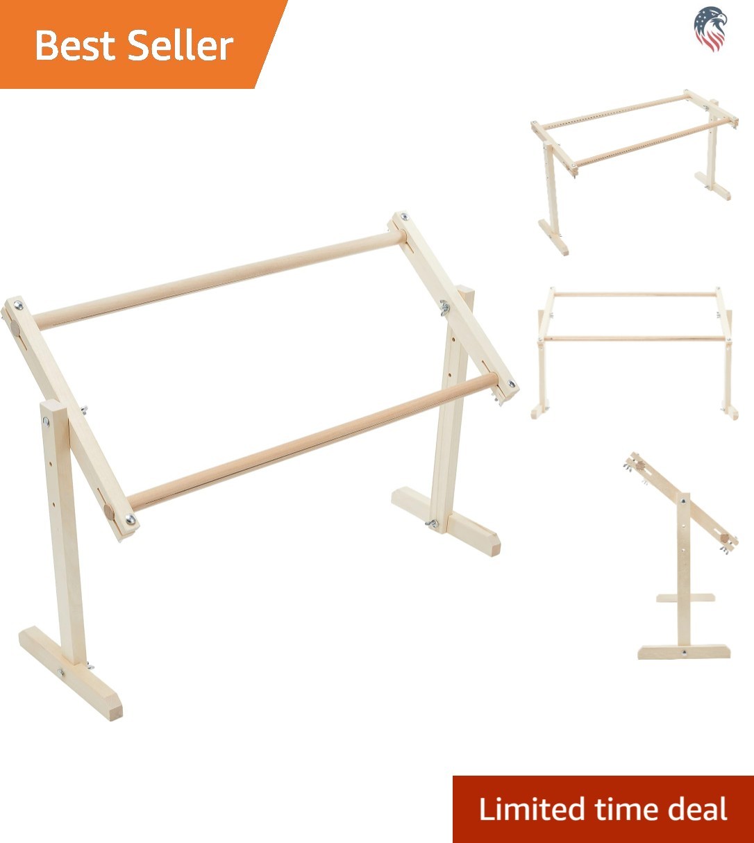 Adjustable Lap and Table Stand with Scroll Frame Compatible with Frank A Edmu...