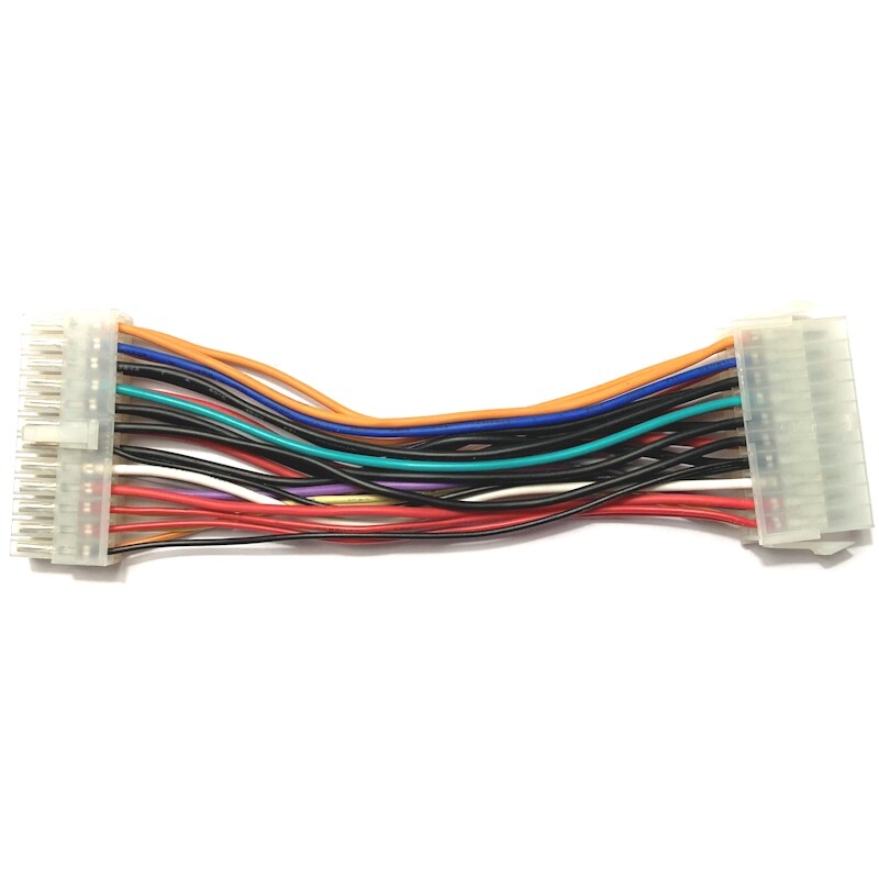 20 Pin ATX Power Supply to 24 Pin Motherboard Internal Computer Cable Adapter