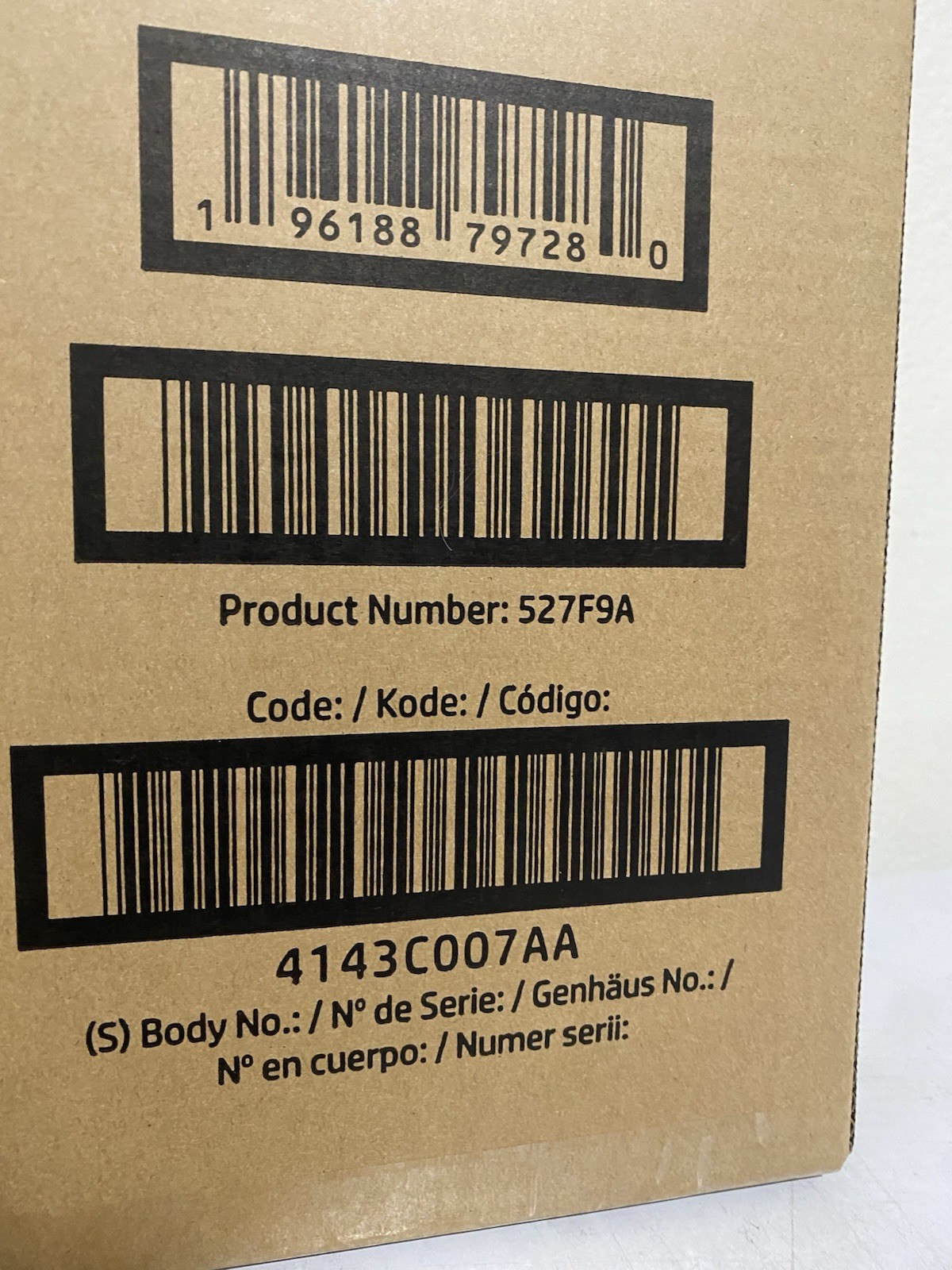 HP 527F9A Waste Toner Collection Unit – 400,000 Page Yield, New