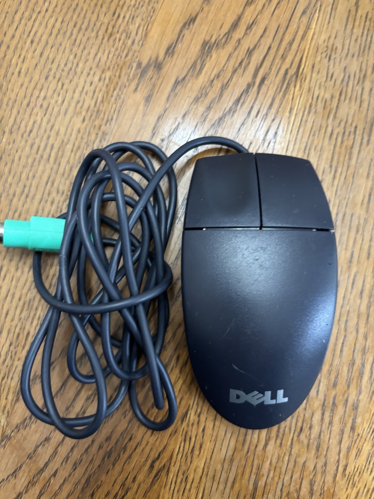 Dell Logitech M-SAW34 Black PS/2 Wired 2 Button Ball Mouse