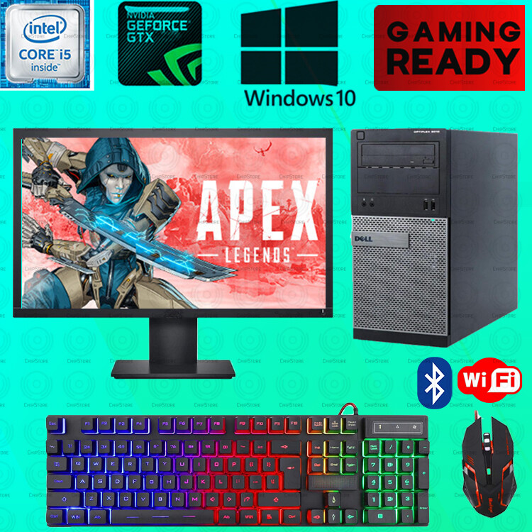 Apex Legends Gaming Dell i5 Desktop PC Computer SSD Nvidia GTX 750 Ti Win10 8GB