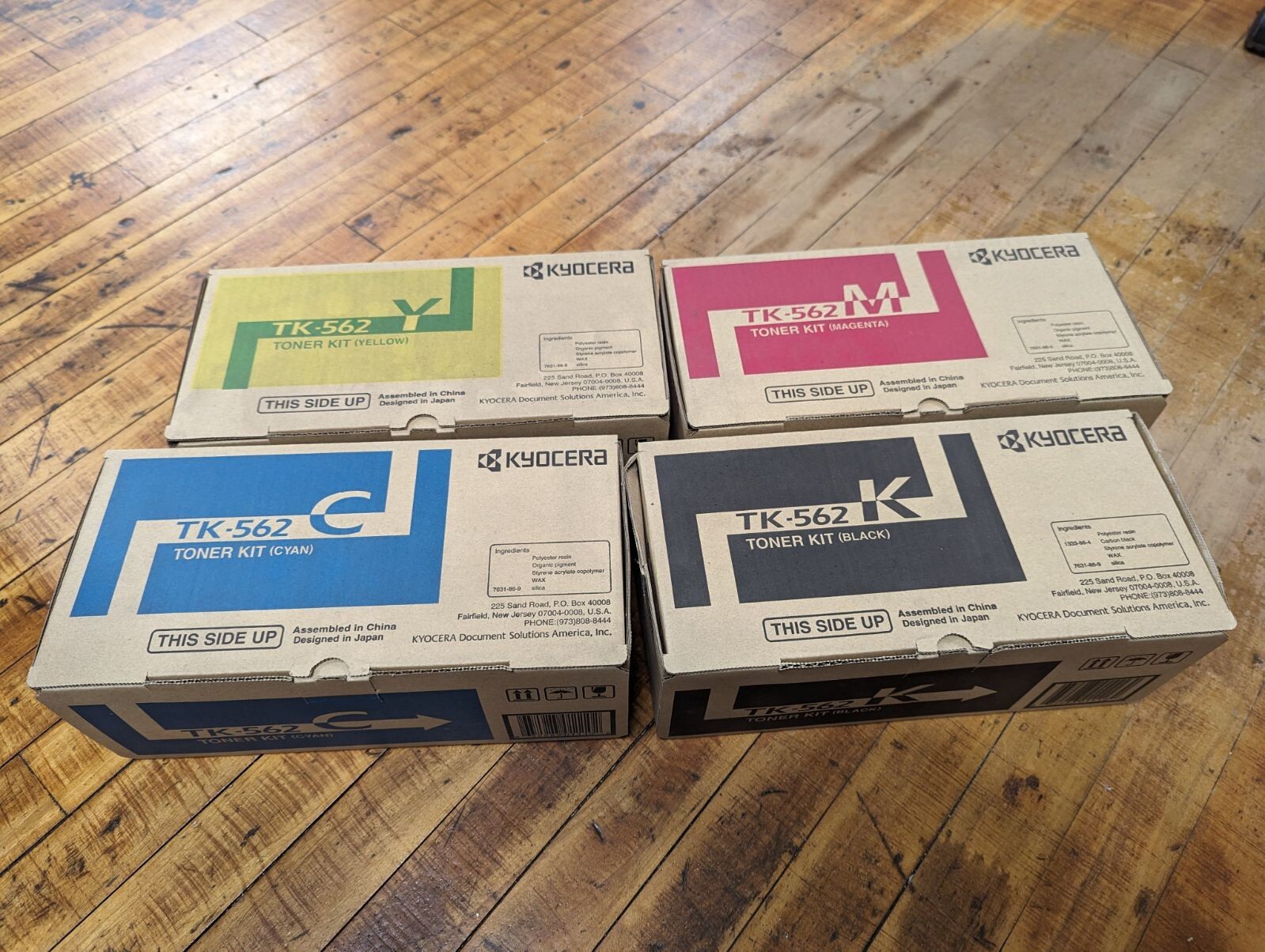 KYOCERA TK-562 KYCM Complete Toner Set for ECOSYS P6030cdn FS-C5300DN FS-C5350DN