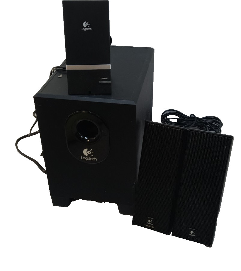 Logitech X-240 Computer PC Speakers with Subwoofer System 2.1 S-0285A | Tested