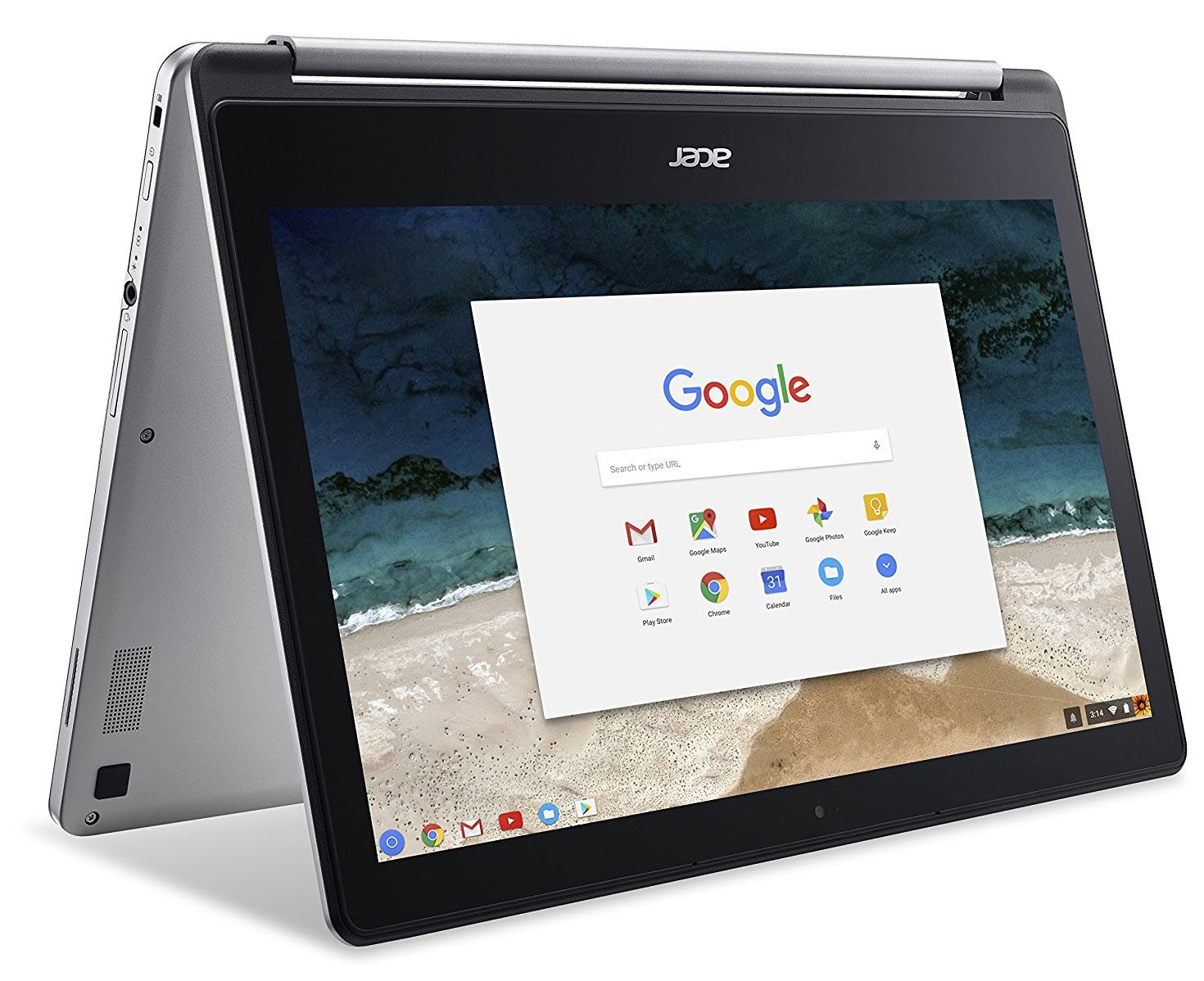 2-in-1 Touch Acer R13 Convertible ChromeBook 13.3" FHD 4GB 32GB SSD ChromeOS