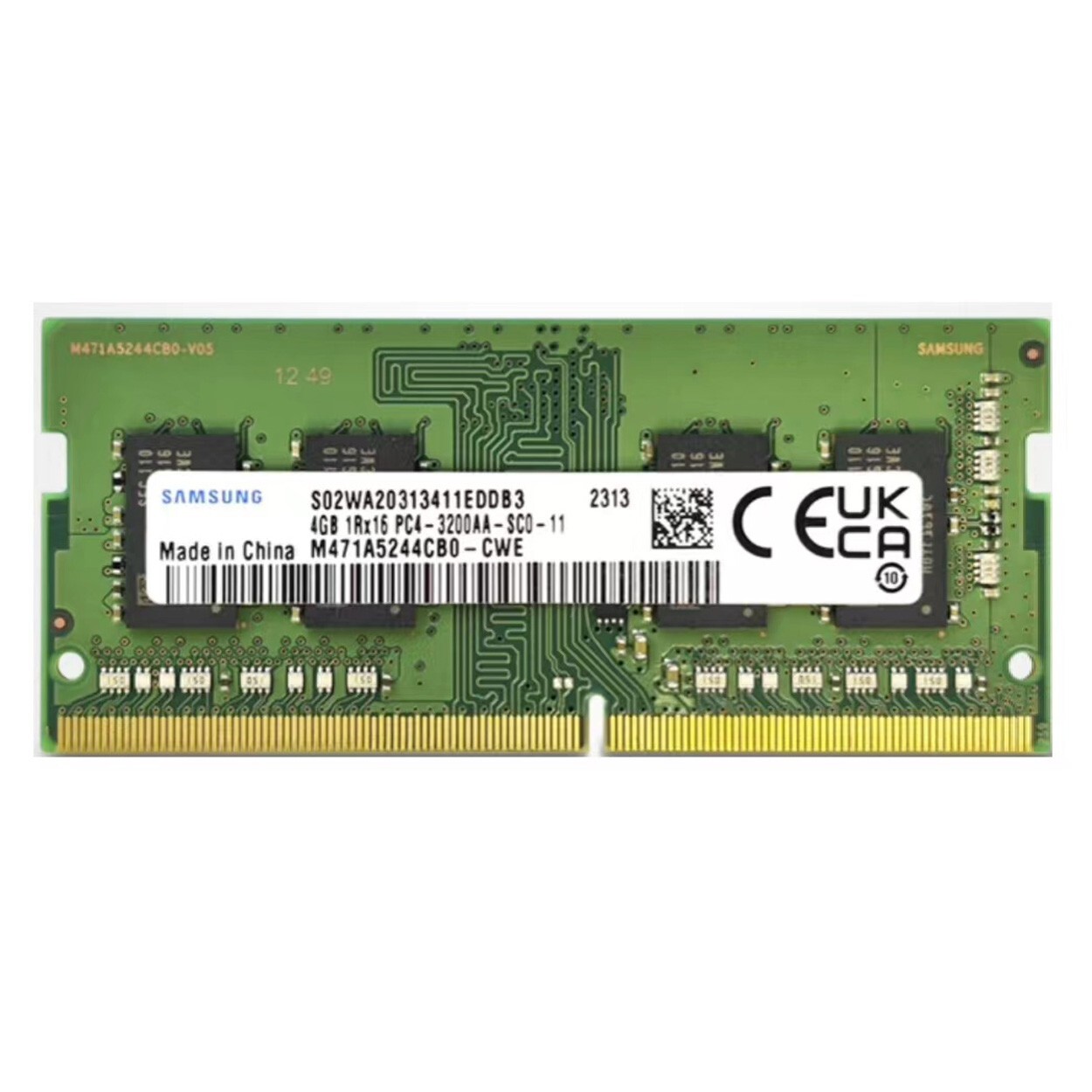 New Samsung 4GB DDR4 3200MHz PC4-25600 1RX16 SODIMM Memory Ram M471A5244CB0-CWE