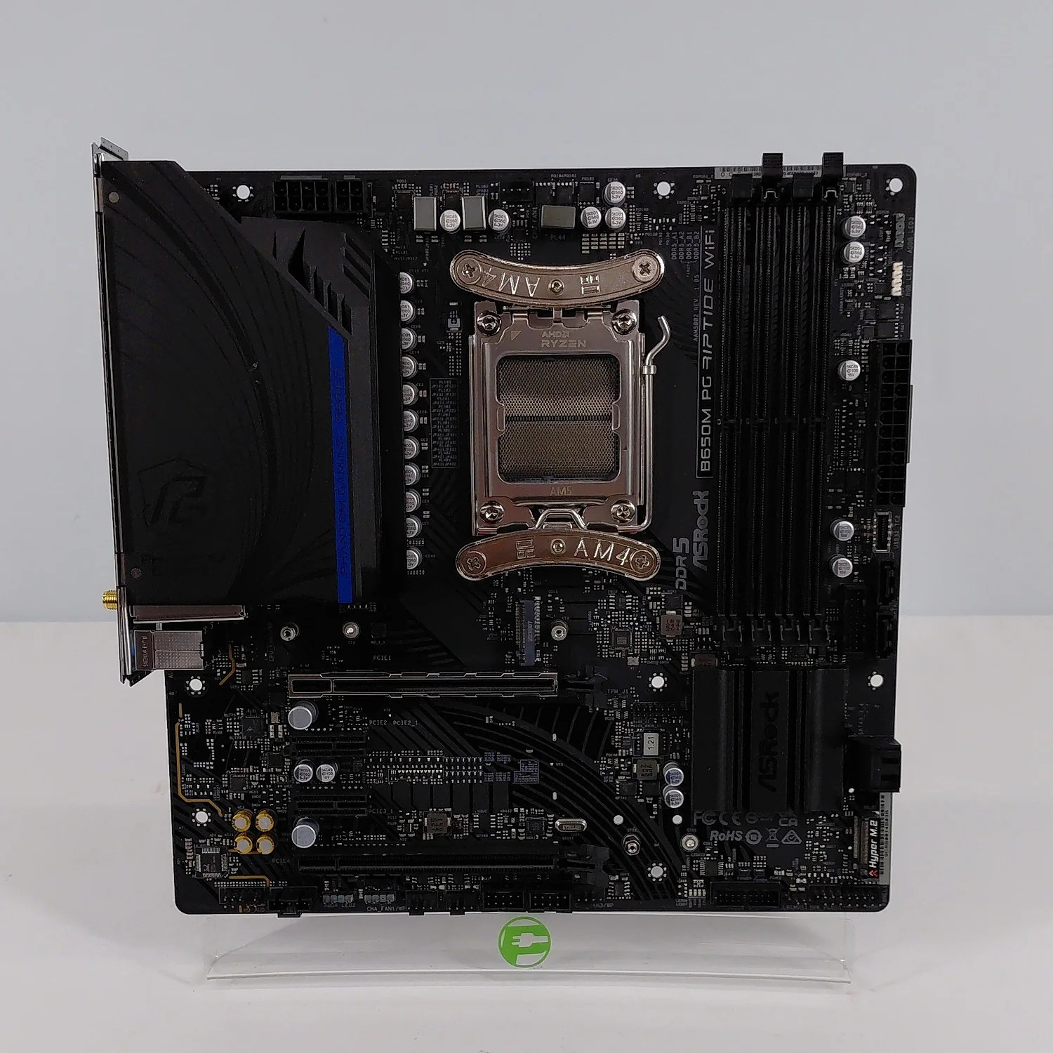 AsRock B650M PG Riptide Wifi AM5 microATX AMD DDR5 Motherboard